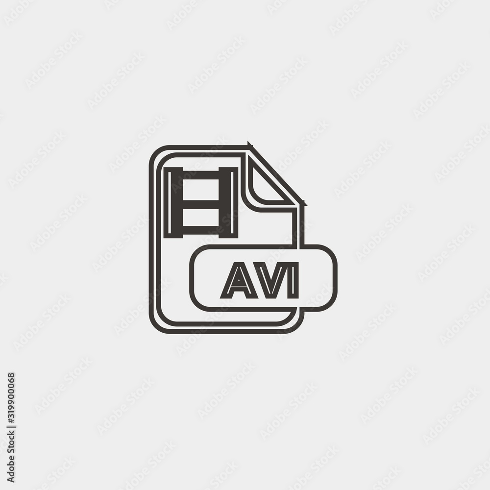 PNAVI format icon vector illustration and symbol foir website and graphic design PNAVI format icon vector illustration and symbol foir website and graphic design