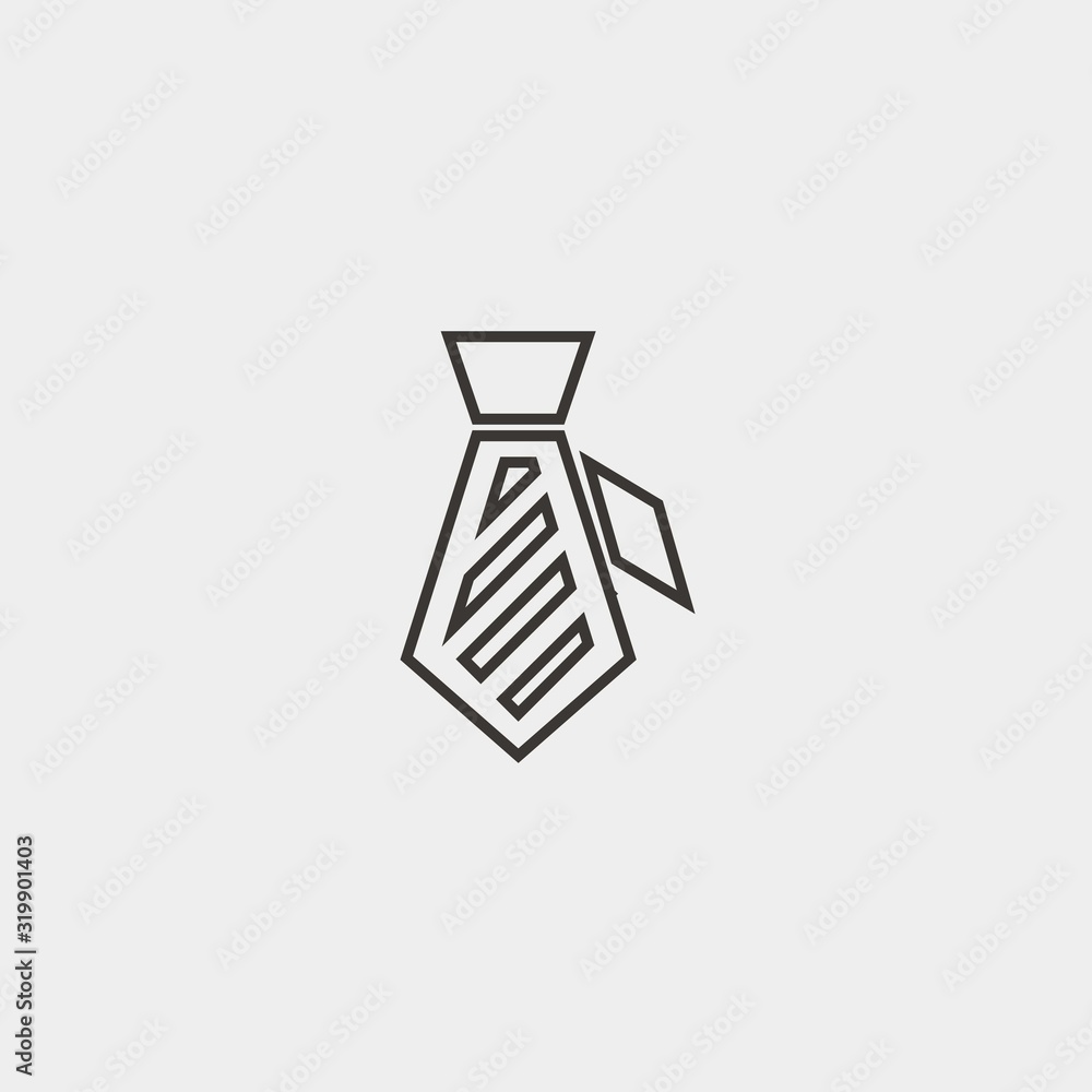 necktie icon vector illustration and symbol foir website and graphic design necktie icon vector illustration and symbol foir website and graphic design