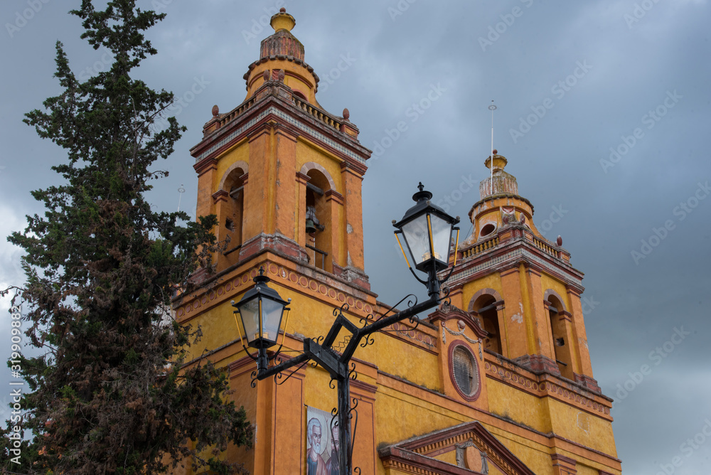 Obraz premium Cadereyta de Montes, Queretaro, Mexico Jul 20 2018 Santa Escala chapel