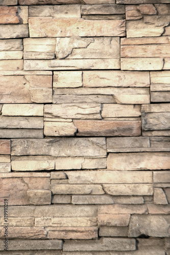Brick wall texture or brick wall background For exterior decoration and design for building construction concepts.