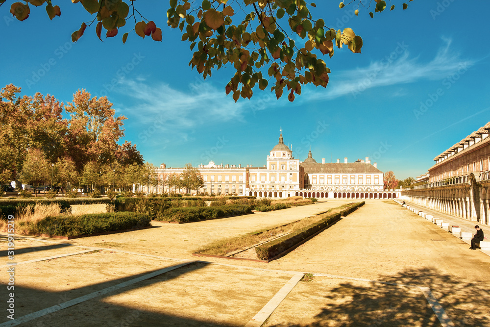 Royal Palace in Aranjuez Spain
