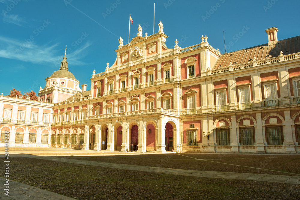 Royal Palace in Aranjuez Spain