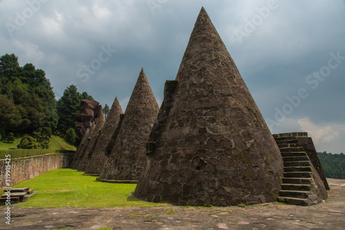 Temoaya, Mexico State,Toluca / Mexico -Sep 08 2018 This center is the result of efforts to create a space to preserve and promote Otomi culture