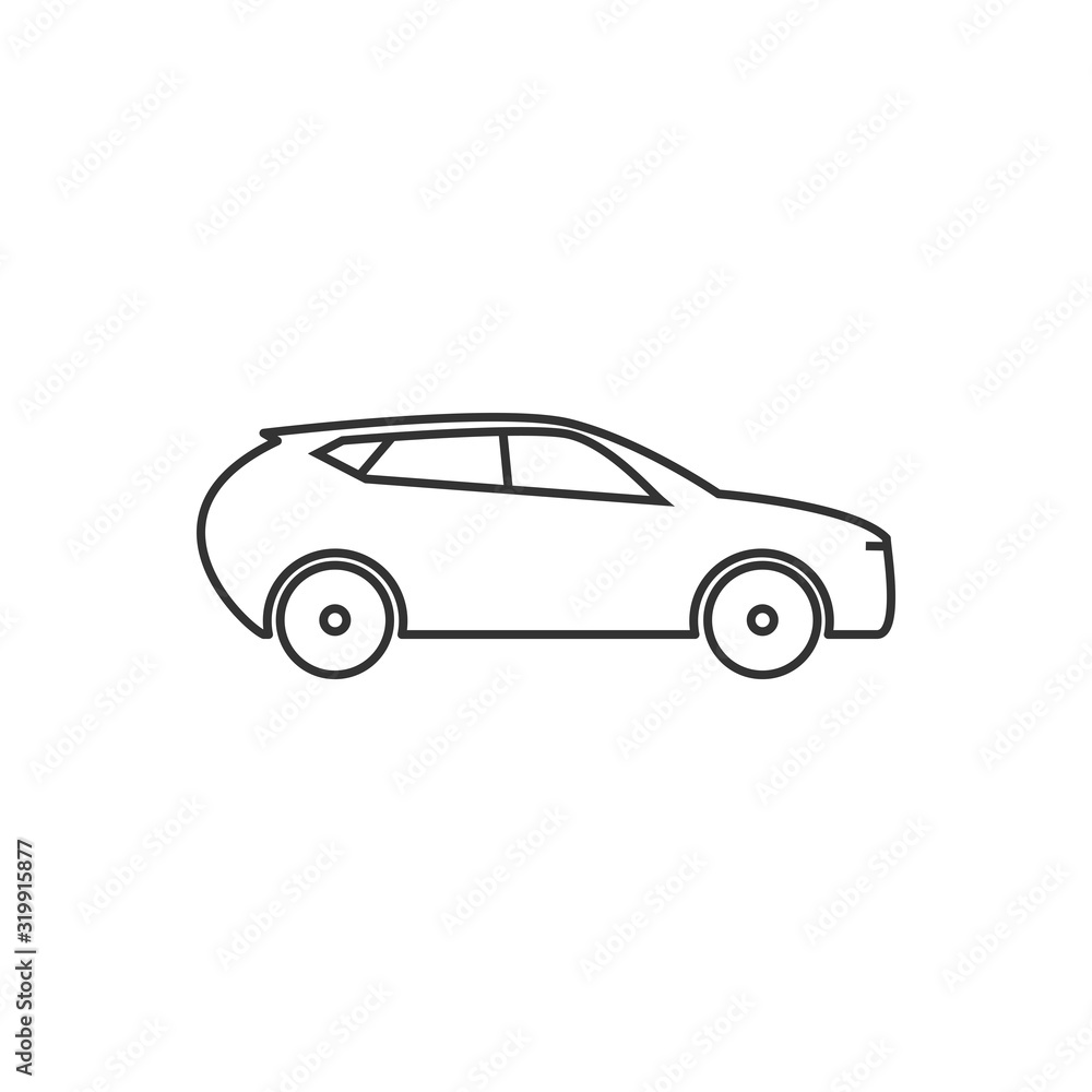 car icon vector for your design eps 10