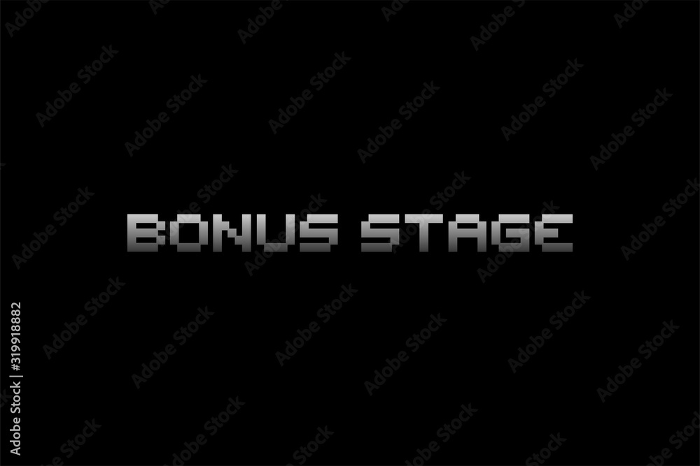 bonus stage message
