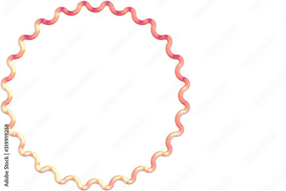 Circle on a plane color background Circle on a plane color background
