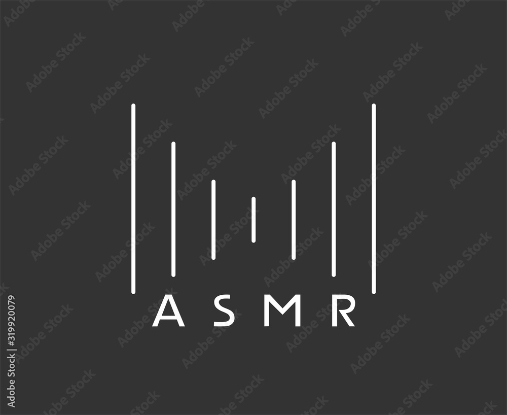 Design of elegant ASMR symbol