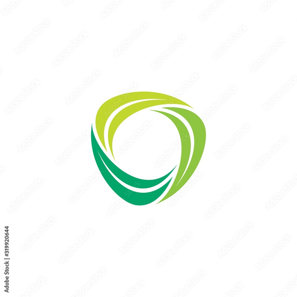 recycle logo design. recycle leafs vector illustration for company zero waste campaign graphic template recycle logo design. recycle leafs vector illustration for company zero waste campaign graphic template