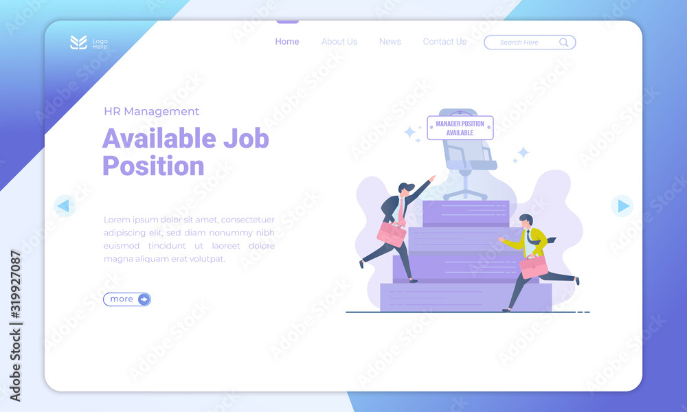 Struggling to get job vacancies on landing page template Struggling to get job vacancies on landing page template