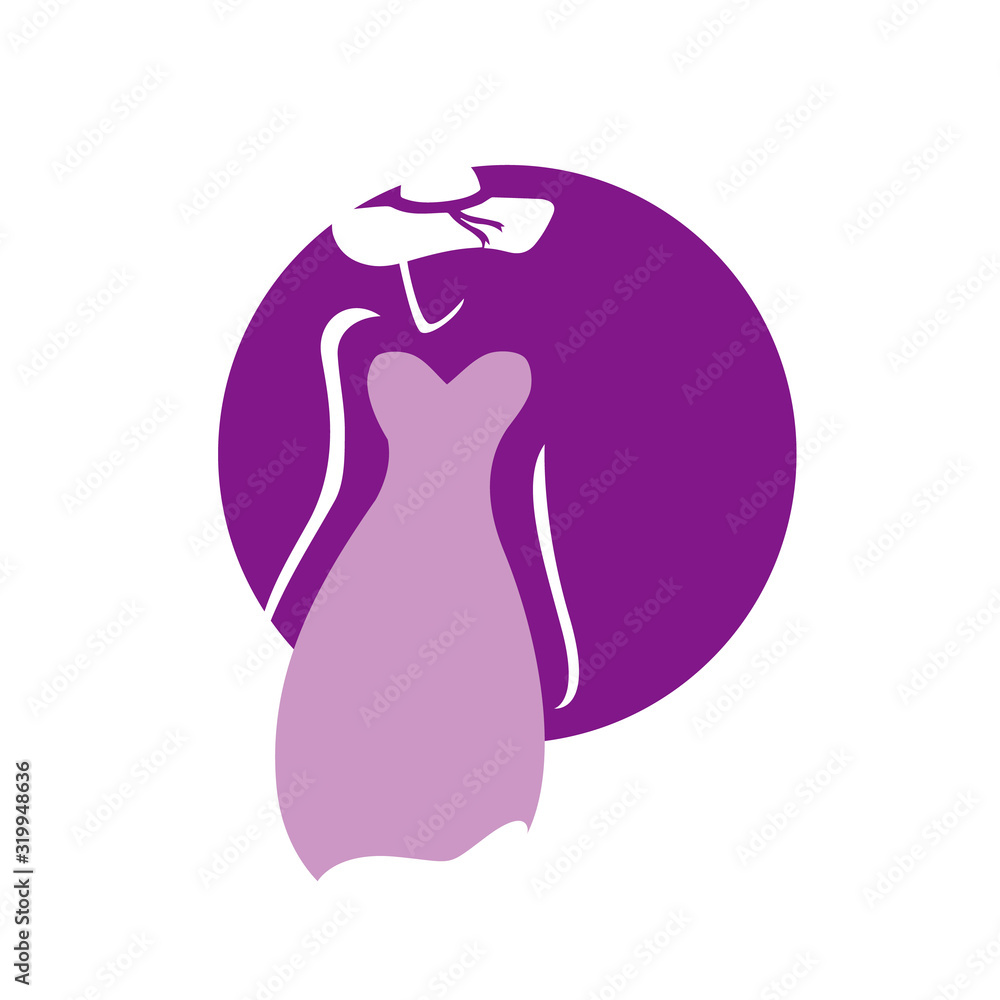 beauty women on pose fashion logo design vector graphic design illustration beauty women on pose fashion logo design vector graphic design illustration