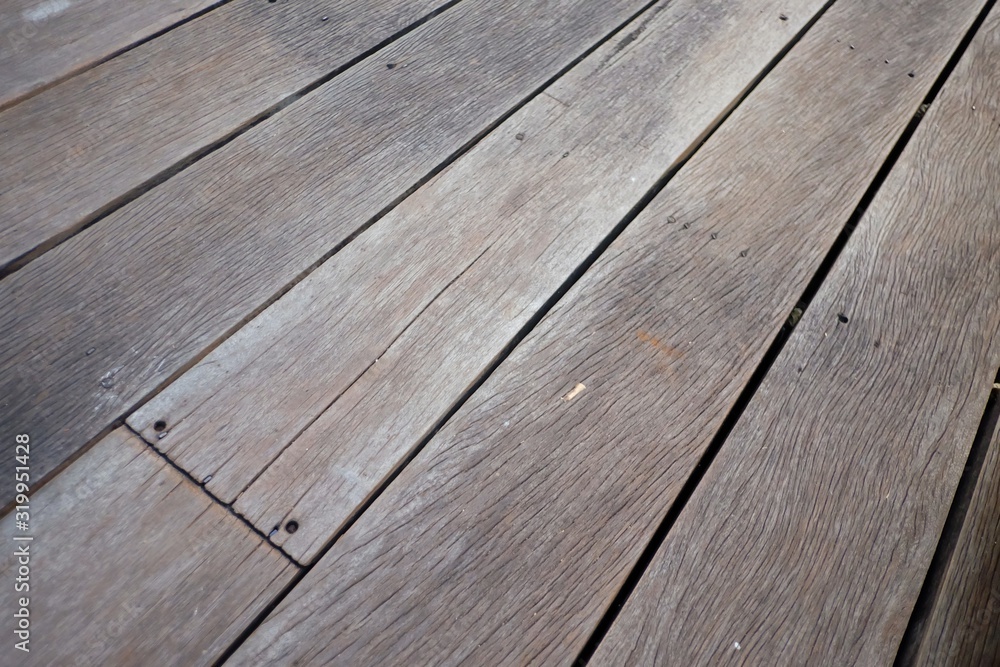 Old wooden skin pattern of a pathway ground floor for background backdrop Old wooden skin pattern of a pathway ground floor for background backdrop