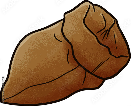 Cute and funny simple empty sack