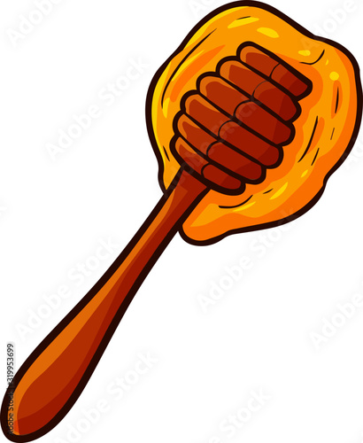 Cute and funny sweet honey for your kitchen supply