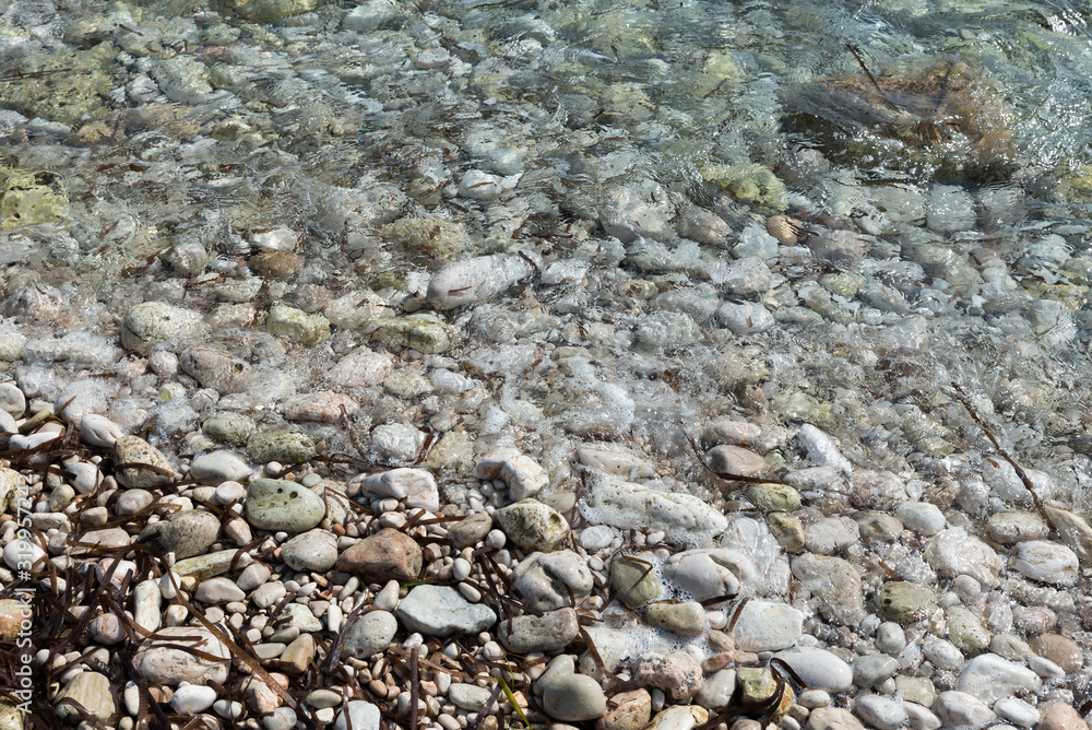 shore with stones shore with stones