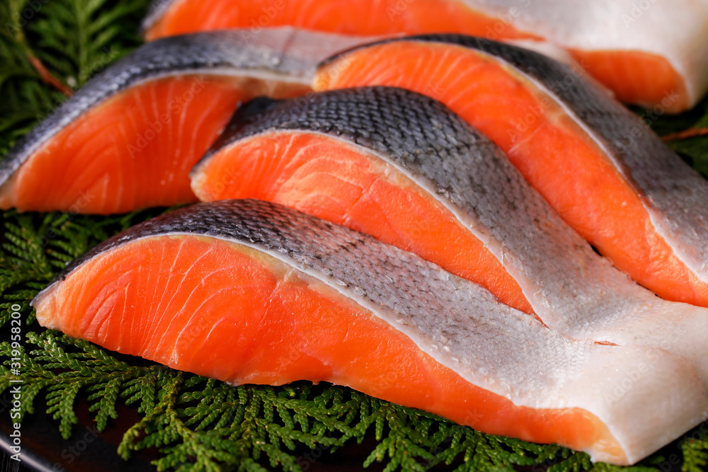 銀鮭 Japanese style Silver salmon fillet 銀鮭 Japanese style Silver salmon fillet
