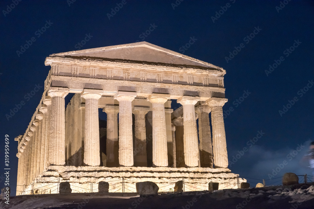 Obraz premium Valley of the temples Sicily