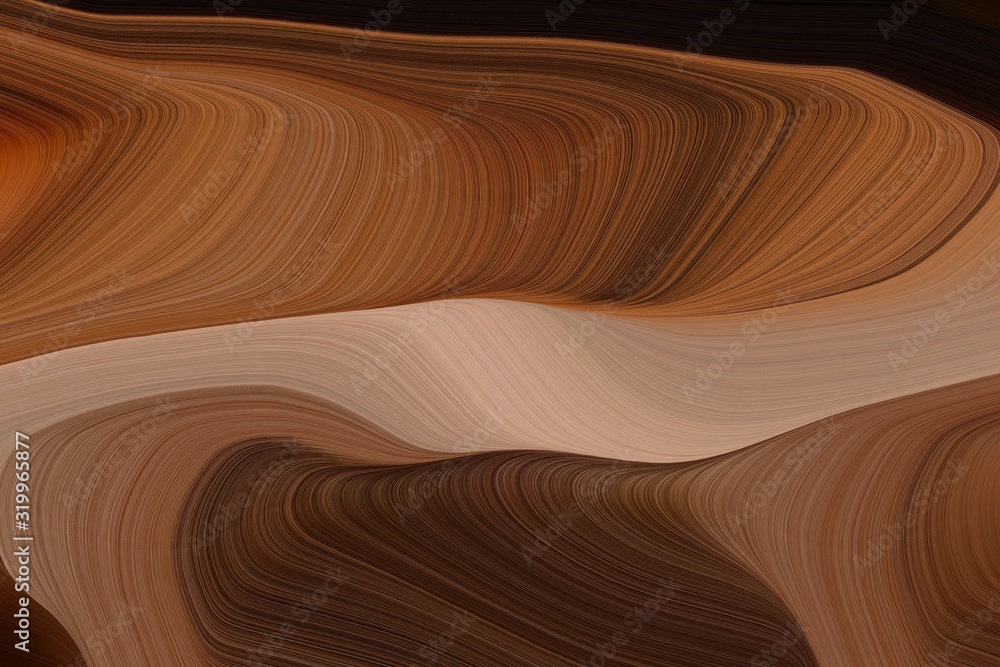 fluid artistic waves with modern waves background illustration with brown, very dark red and rosy brown color fluid artistic waves with modern waves background illustration with brown, very dark red and rosy brown color