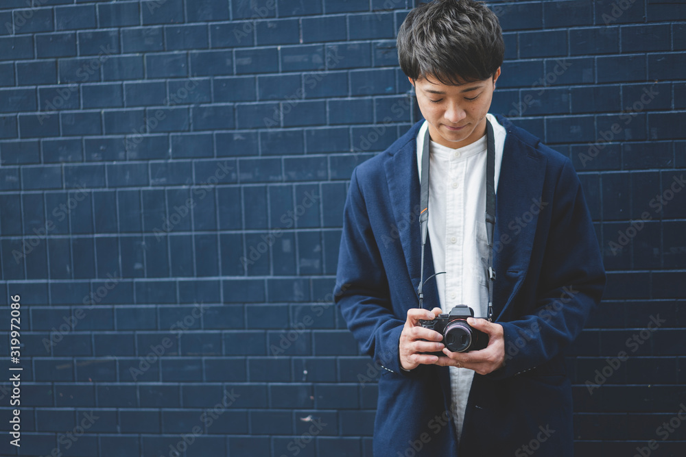 カメラ男子 Stock 写真 Adobe Stock