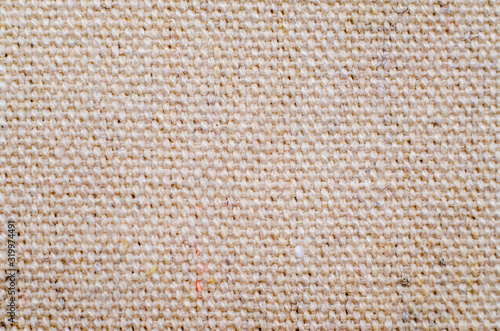 Close-up of recycled cotton fabric