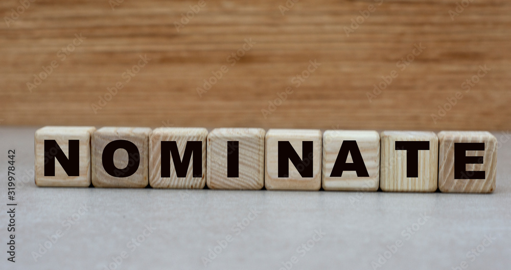 concept of words to put forward a candidacy on cubes on a wooden background concept of words to put forward a candidacy on cubes on a wooden background