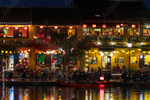 Nightscape at Hoi An old town. © hit1912
