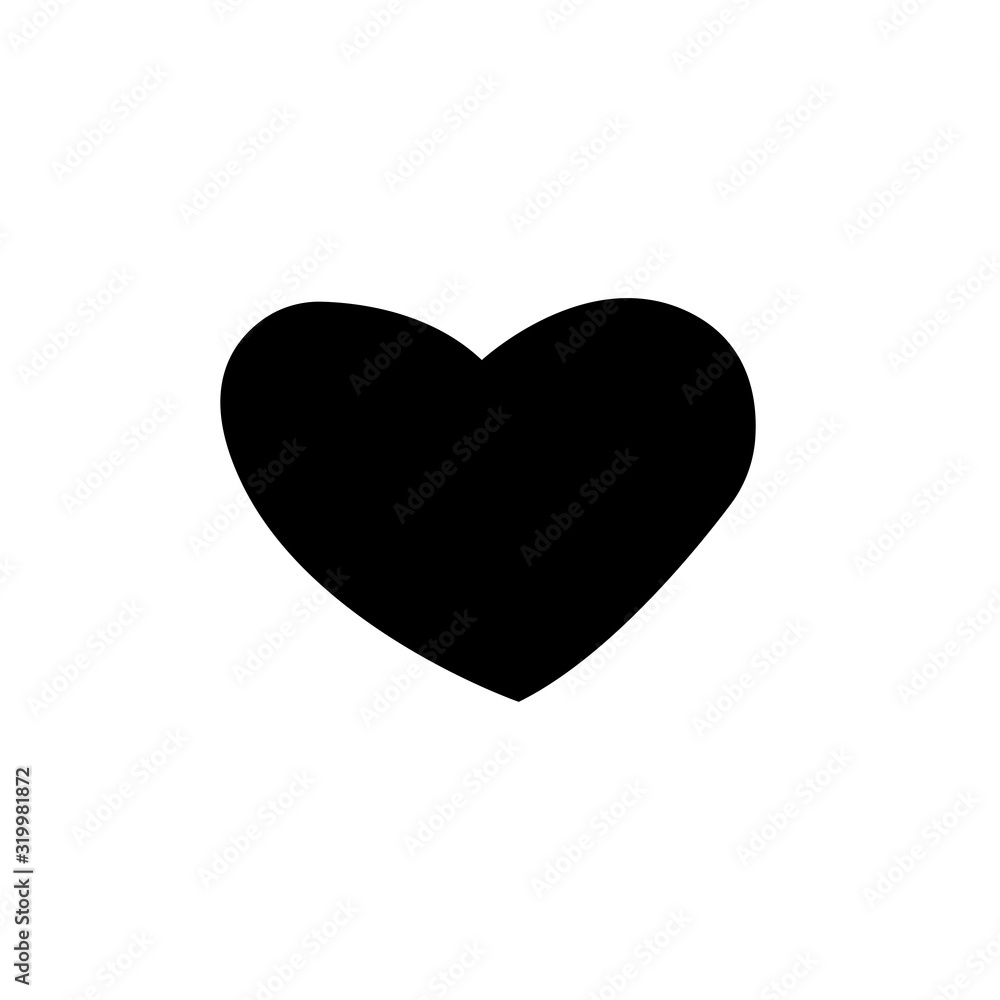 heart isolated on white background