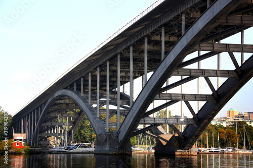 Västerbron i Stockholm.