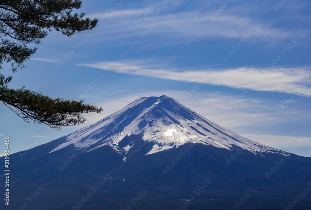 Mt. Fuji Japan winter