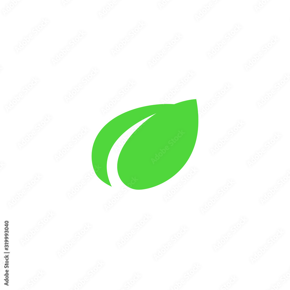 Leaf logo plant green nature vector floral illustration geometric botanic garden beauty spa wellness health organic bio eco fresh leaves herbal Leaf logo plant green nature vector floral illustration geometric botanic garden beauty spa wellness health organic bio eco fresh leaves herbal