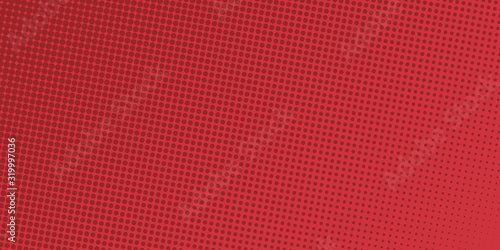 Red dot pattern halftone abstract presentation background design