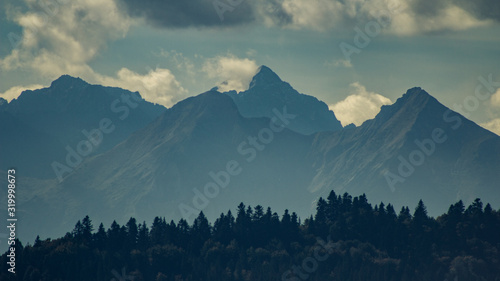 Spojrzenie na Tatry 