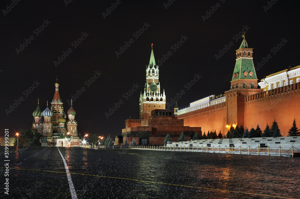 Fototapeta premium Red square in Moscow. Russia