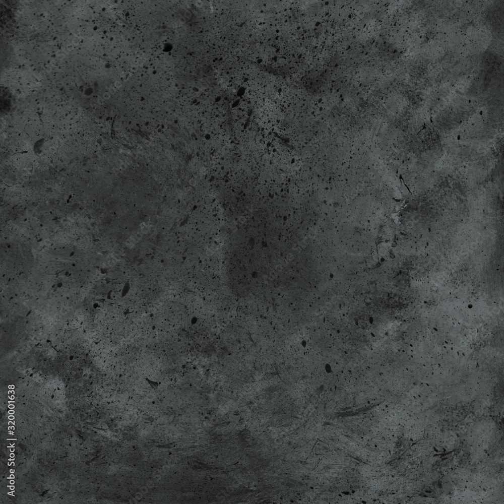 Naklejka premium Abstract background, gray and black, hand-painted texture, watercolor, splashes, drops of paint, paint strokes. Light monochrome color.The texture of stone, marble for backgrounds, wallpapers