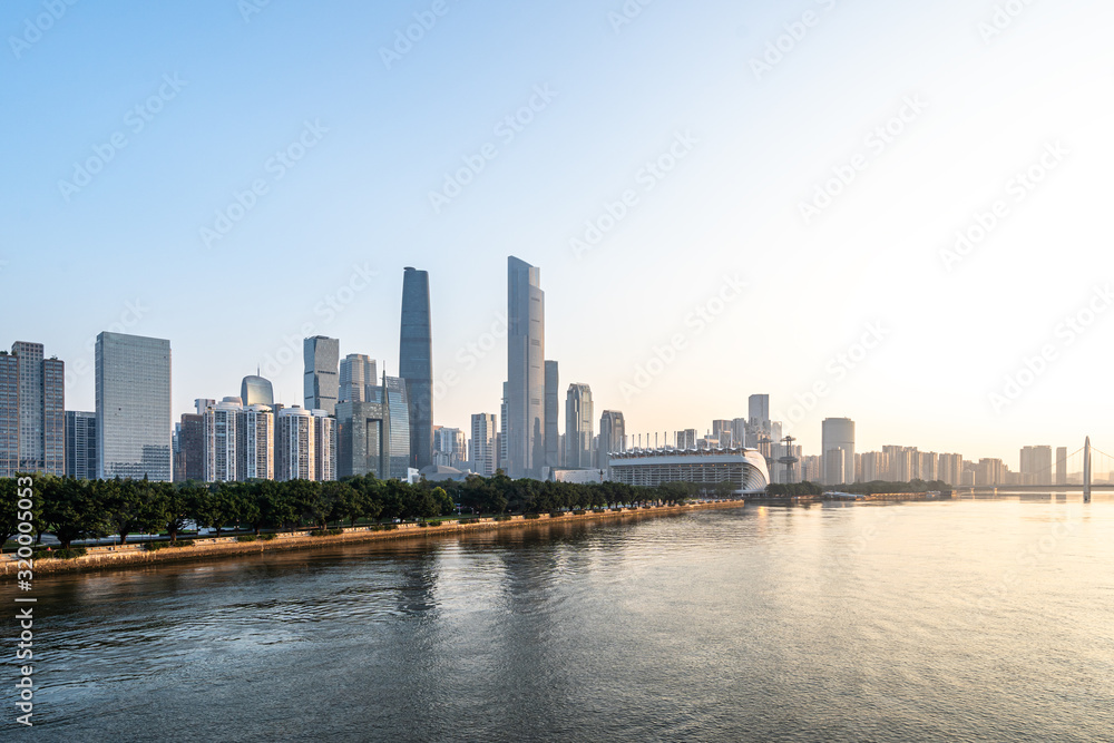 guangzhou skyline