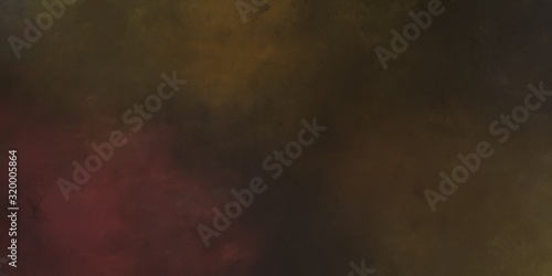 abstract artistic old horizontal banner with very dark pink, old mauve and dark olive green color