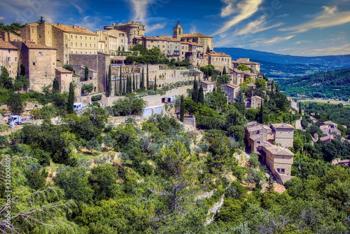 The medieval village of Gordes in the Vaucluse Department of Provence, France © Paul Atkinson