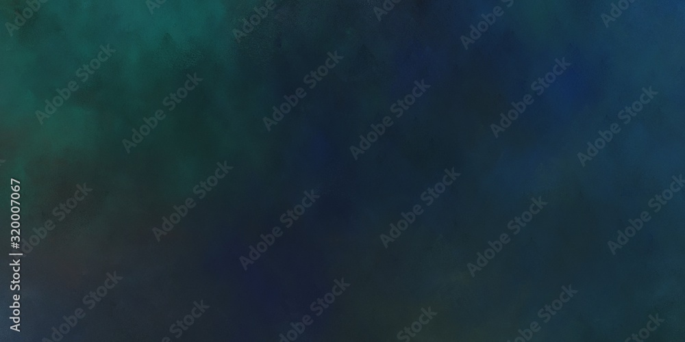 abstract artistic grunge horizontal design background  with very dark blue, dark slate gray and light slate gray color