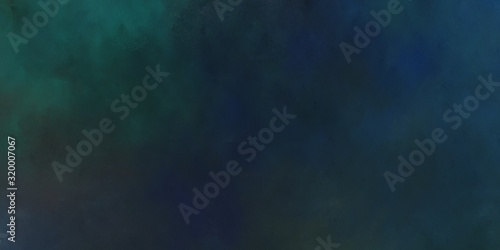 abstract artistic grunge horizontal design background with very dark blue, dark slate gray and light slate gray color