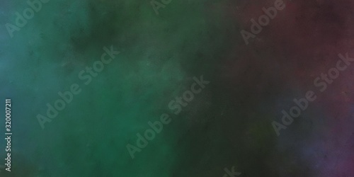 abstract artistic aged horizontal texture with dark slate gray, teal blue and old mauve color