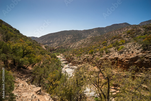 Paradise Valley, Tamraght River, Morocco photo