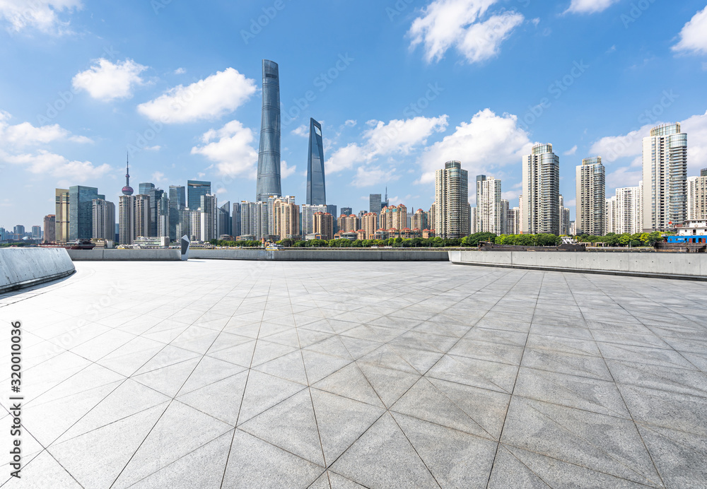 Obraz premium city skyline