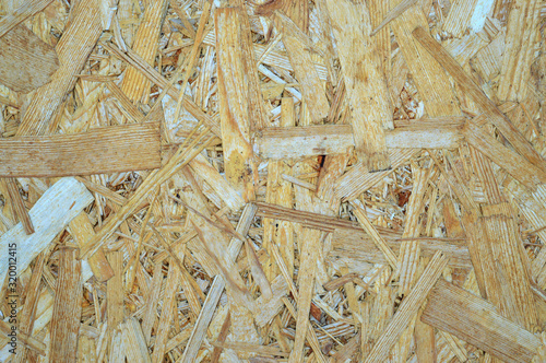 background wooden stove of sawdust