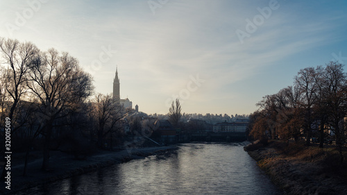 A scenic view of Landshut near the river Isar I © Peeraphotography