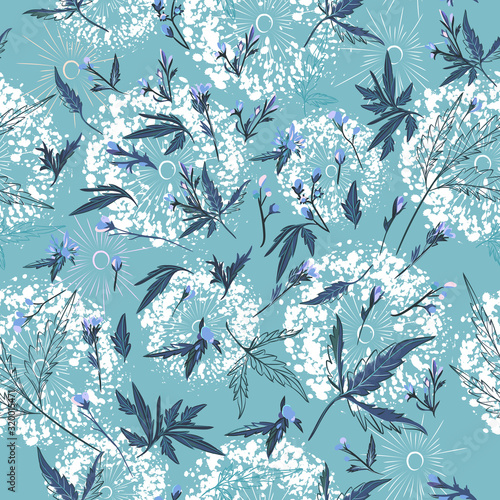 Elegant rustic vector vintage pattern for design