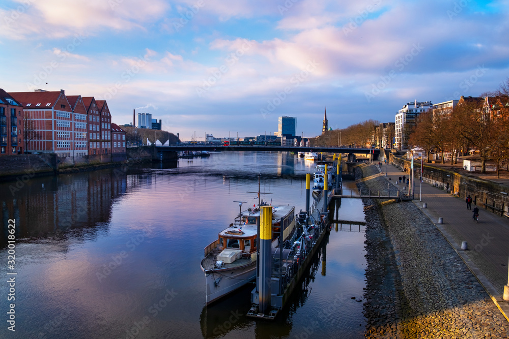 Naklejka premium Bremen Promenade