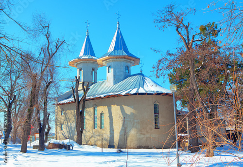 Church of Saint Serafim in Chisinau city from Moldova  photo