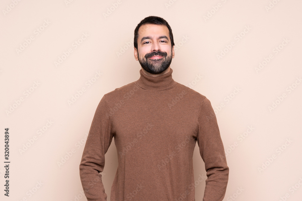 Man over isolated background laughing Man over isolated background laughing