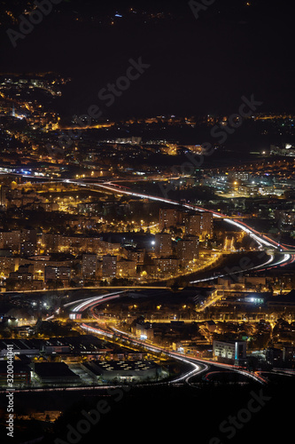 Grenoble at night © skazar