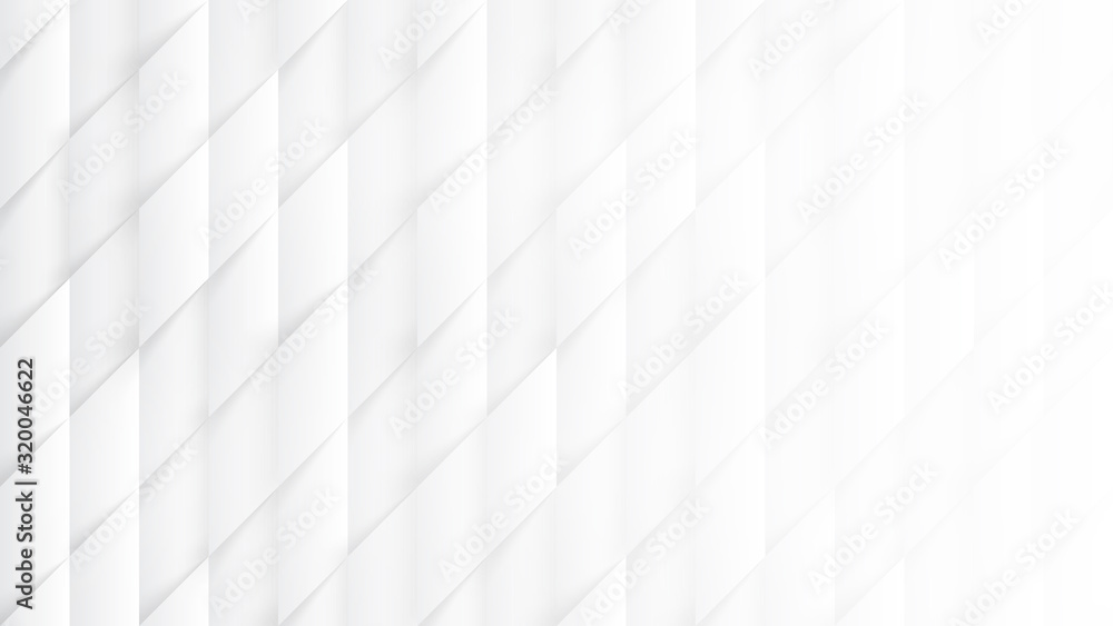 3D Parallelograms Pattern Simple White Abstract Background. Three Dimensional Science Technology Tetragonal Sci-Fi Structure Light Wallpaper. Tech Clear Blank Subtle Textured Backdrop 3D Parallelograms Pattern Simple White Abstract Background. Three Dimensional Science Technology Tetragonal Sci-Fi Structure Light Wallpaper. Tech Clear Blank Subtle Textured Backdrop