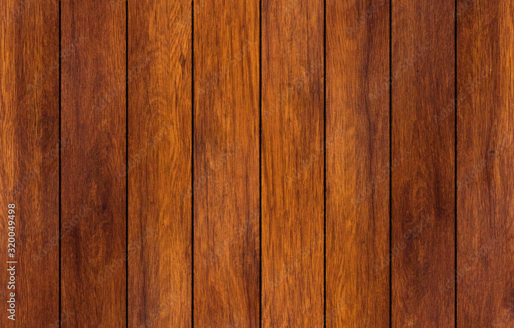 Naklejka premium dark wood textured board use for background. Vintage, vignetting, vignette,